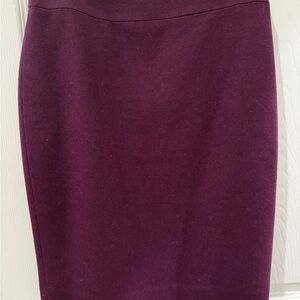 J. Crew Rich Plum The Pencil Skirt